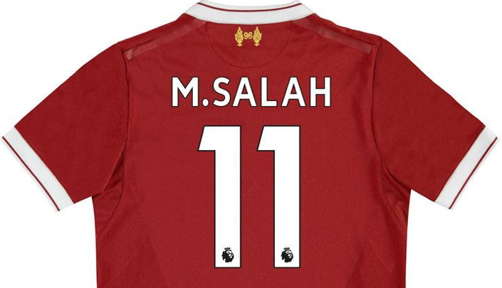 Mo Salah Liverpool shirt